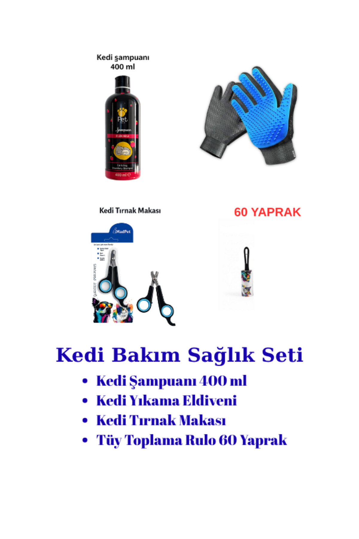 KEDİ BAKIM SETİ