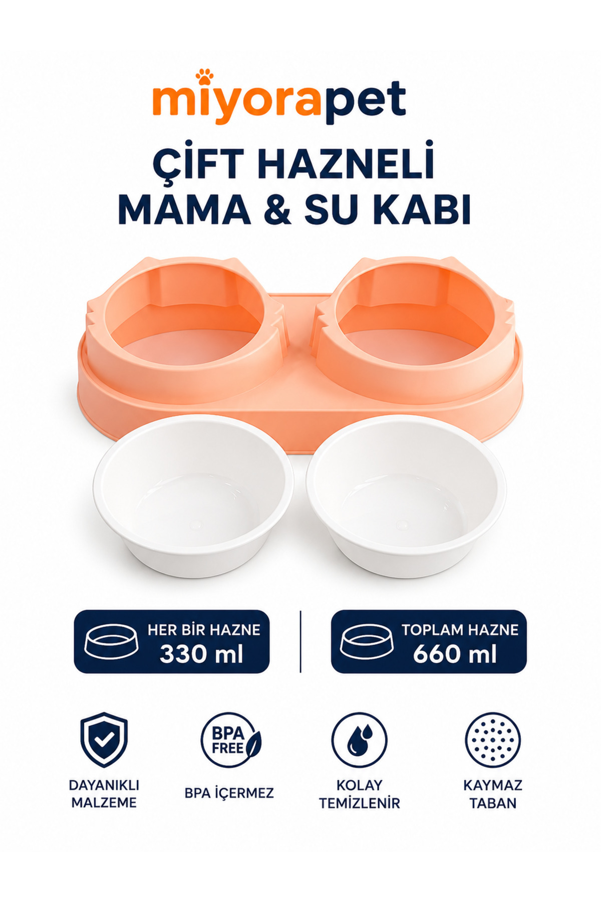 MAD-002 İKİLİ MAMA SU KABI