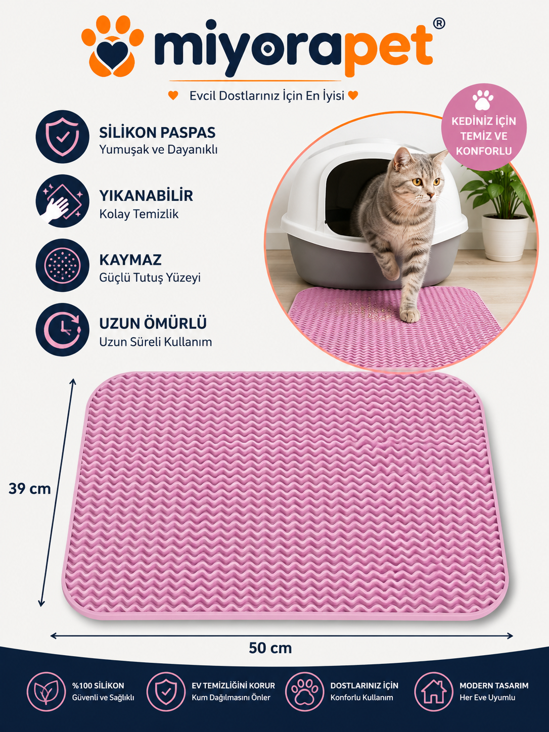Kedi Bakım Seti - Her Şey Dahil Konfor ve Temizlik Paketi