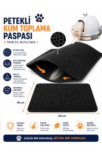 KEDİ TUVALET ÖNÜ PASPASI